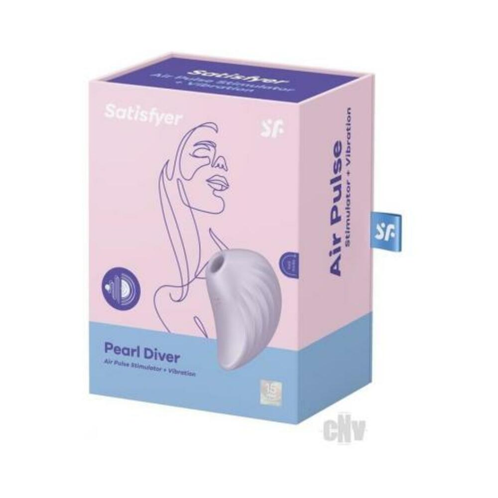 4061504051567_1 Satisfyer Pearl Diver Violet - Image 1