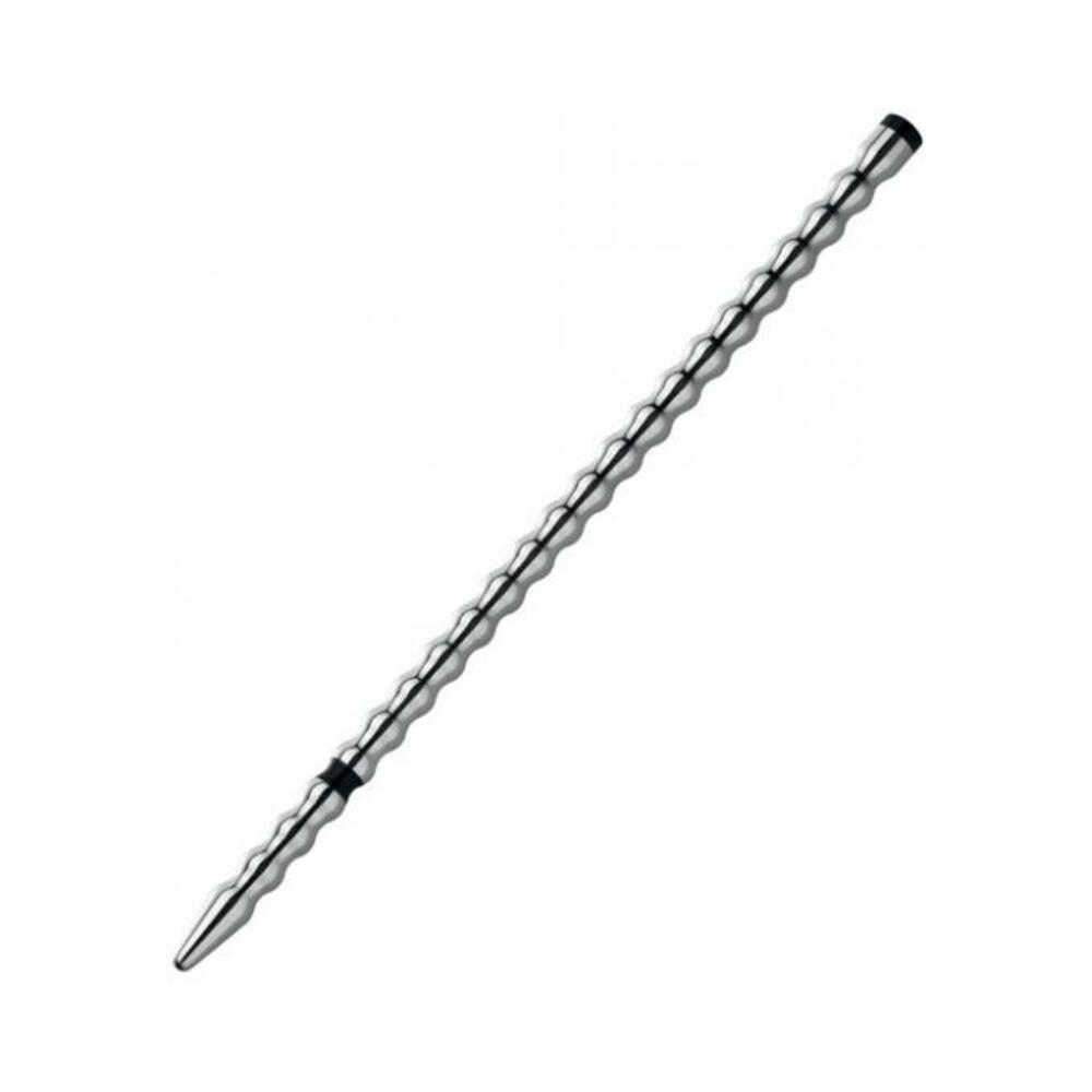 4260152461951_1 Mystim Tickleberry Finn Urethral Sound - Silver - Image 1