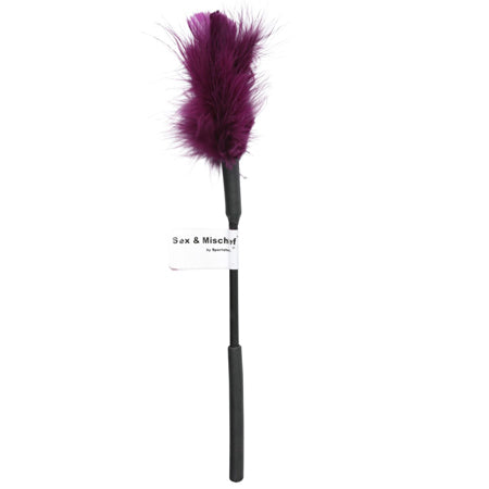 43217 Sandm Feather Tickler Purple - Image 1