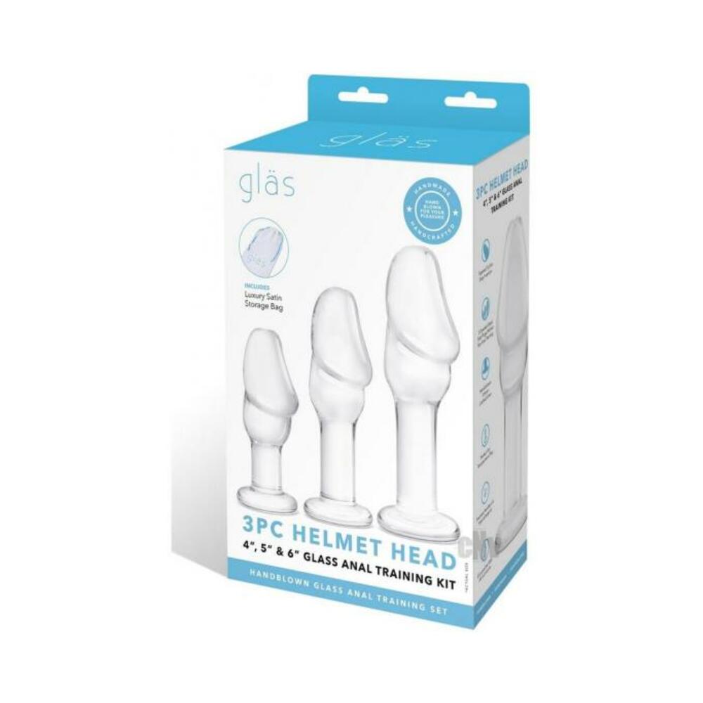 4890808283066_1 Glas Helmet Head Anal Training Kit - Set Of 3 - Image 1