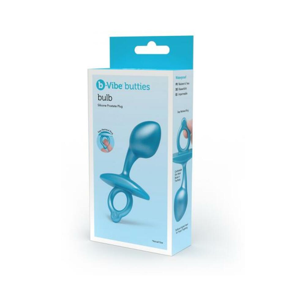 4890808289754_1 B-vibe Butties Bulb Silicone Prostate Plug - Image 1