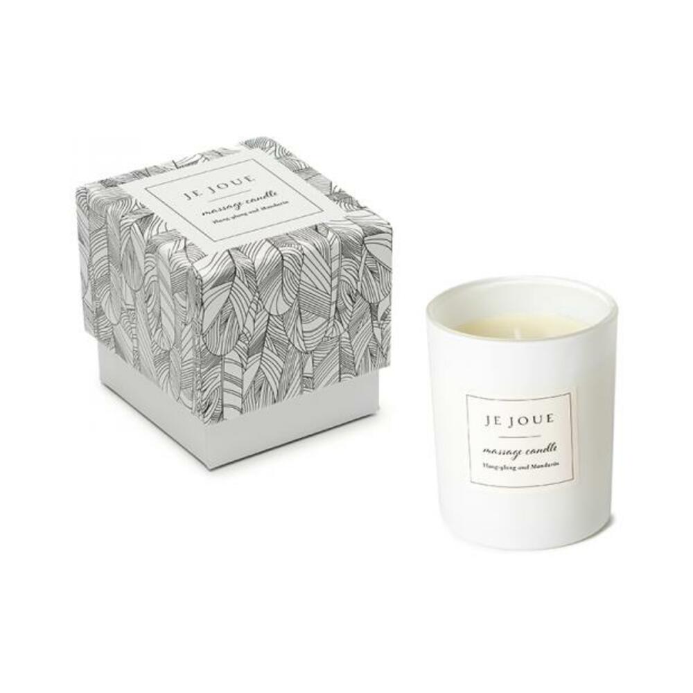 5060170972298_1 Je Joue Ylang Ylang Mandarin Massage Candle - Image 1