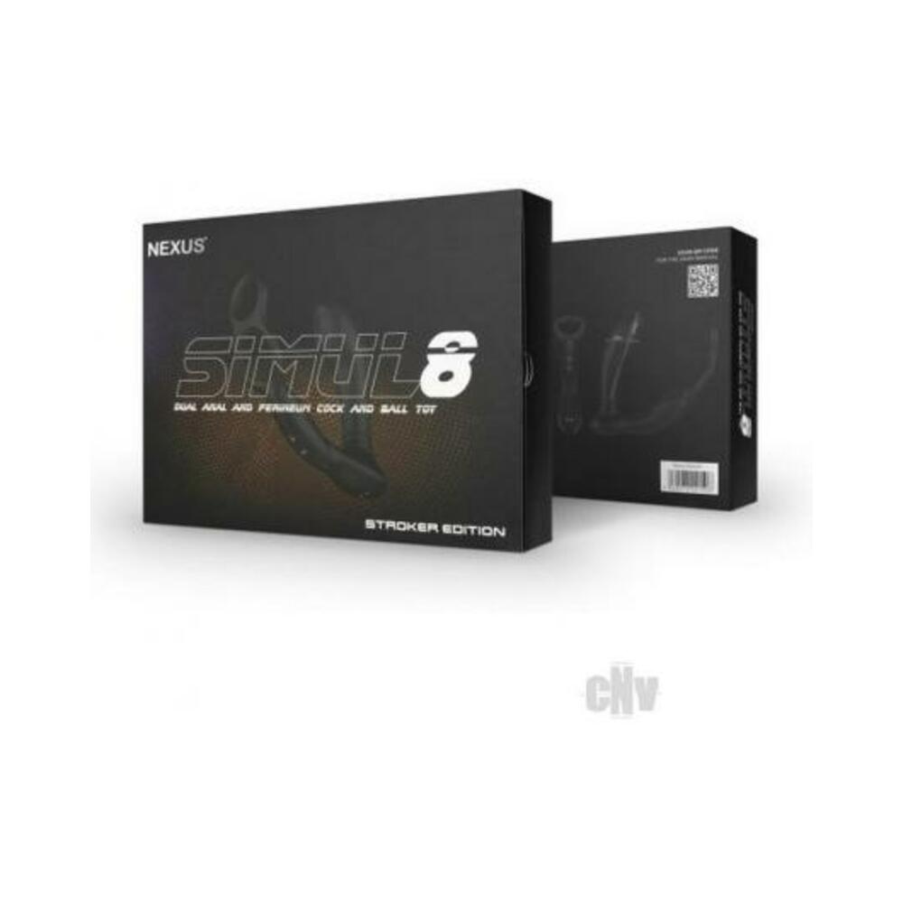 5060274221506_1 Nexus Simul8 Stroker Editionsilicone Black - Image 1