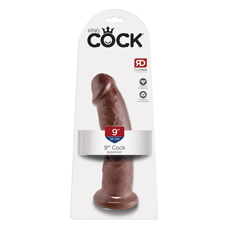 52950 King Cock 9 Cock - Brown - Image 1