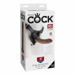 Kc Strap On Harness 8 Cock Brown