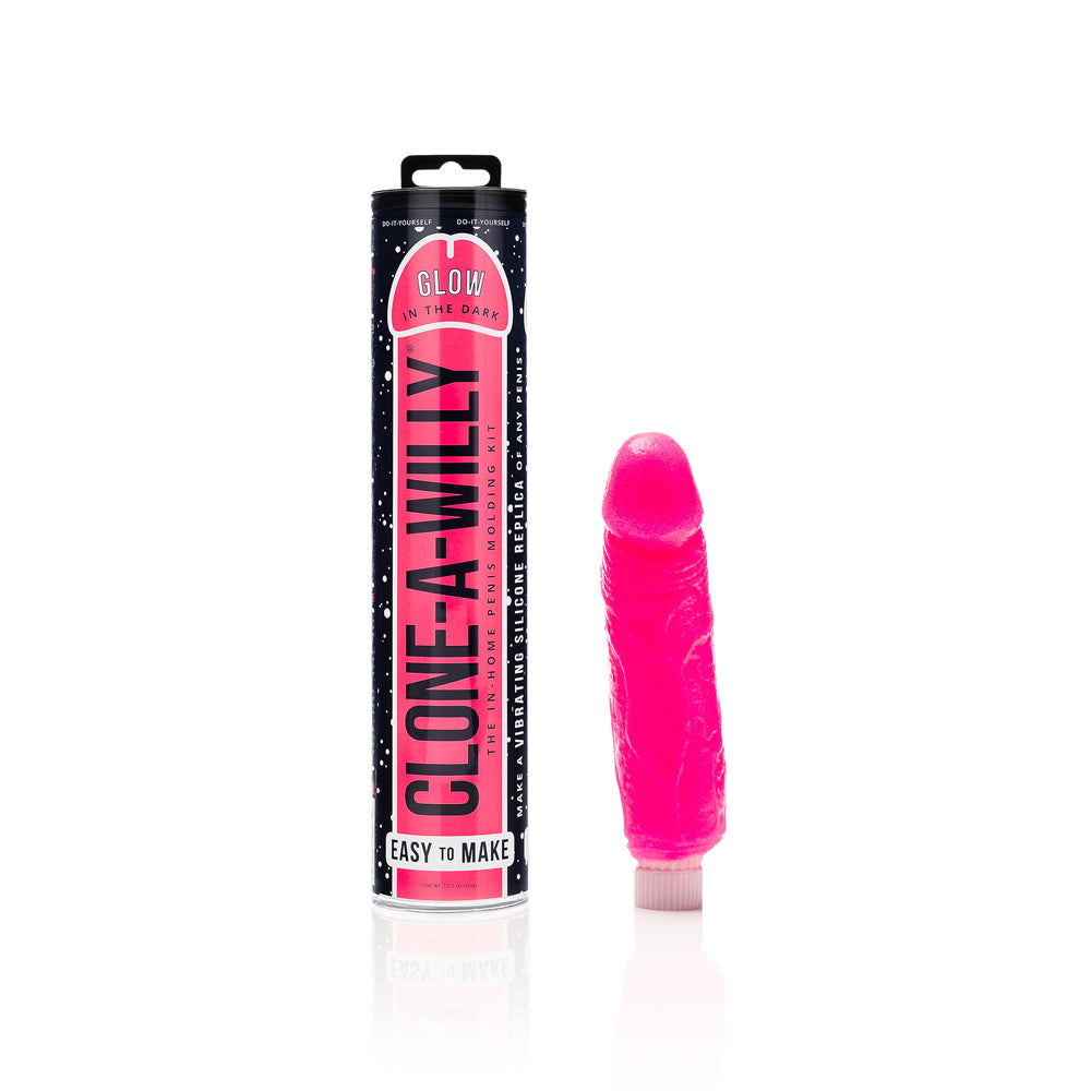 56551A_1000x1000_e18c18ca-2291-4888-b057-5266cb71dd11 Clone A Willy Kit Vibrating Dildo Mold - Glow In The Dark - Image 1