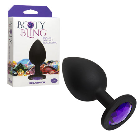 56988 Booty Bling Large - Purple - Image 1