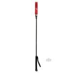 Rouge Long Riding Crop Slim Tip 24 Red