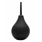 Clean Stream Thin Tip Silicone Enema Bulb Black