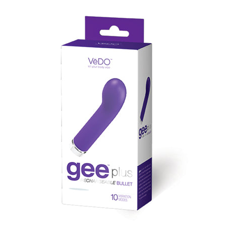 59759 VeDO Gee Plus Rechargeable Vibe - Into You Indigo - Image 1