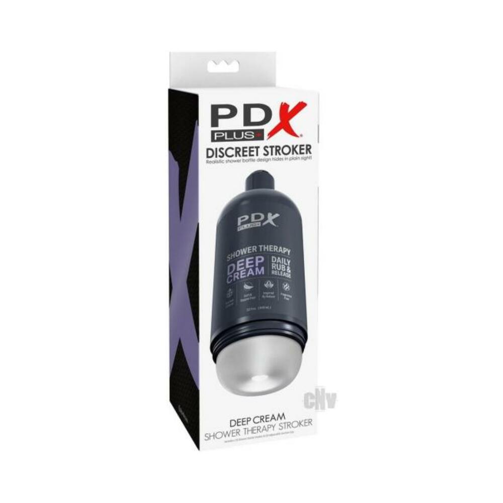 603912774832_1 Pdx Plus Shower Therapy Deep Cream Frosted - Image 1