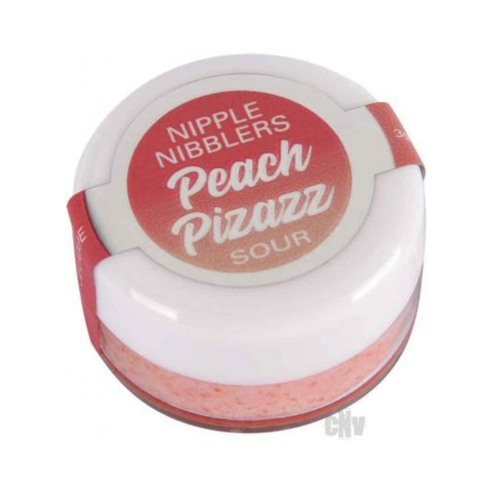 638258902717_1 Nipple Nibbler Sour Tingle Balm Peach Pizazz 3 G - Image 1