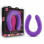 Blush Ruse 18 Slim Double Dong - Purple