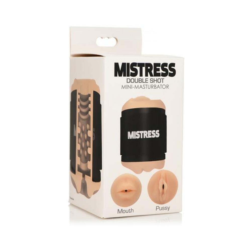 653078943153_1 Mistress Mini Double Stroker Mouth & Pussy Light - Image 1