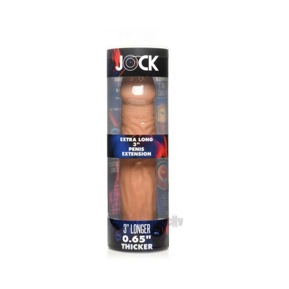 653078943825_1_04f3ed25-225d-4d90-b818-fef0e58bd45f Jock Extra Long Penis Extension Sleeve 3in Medium - Image 1