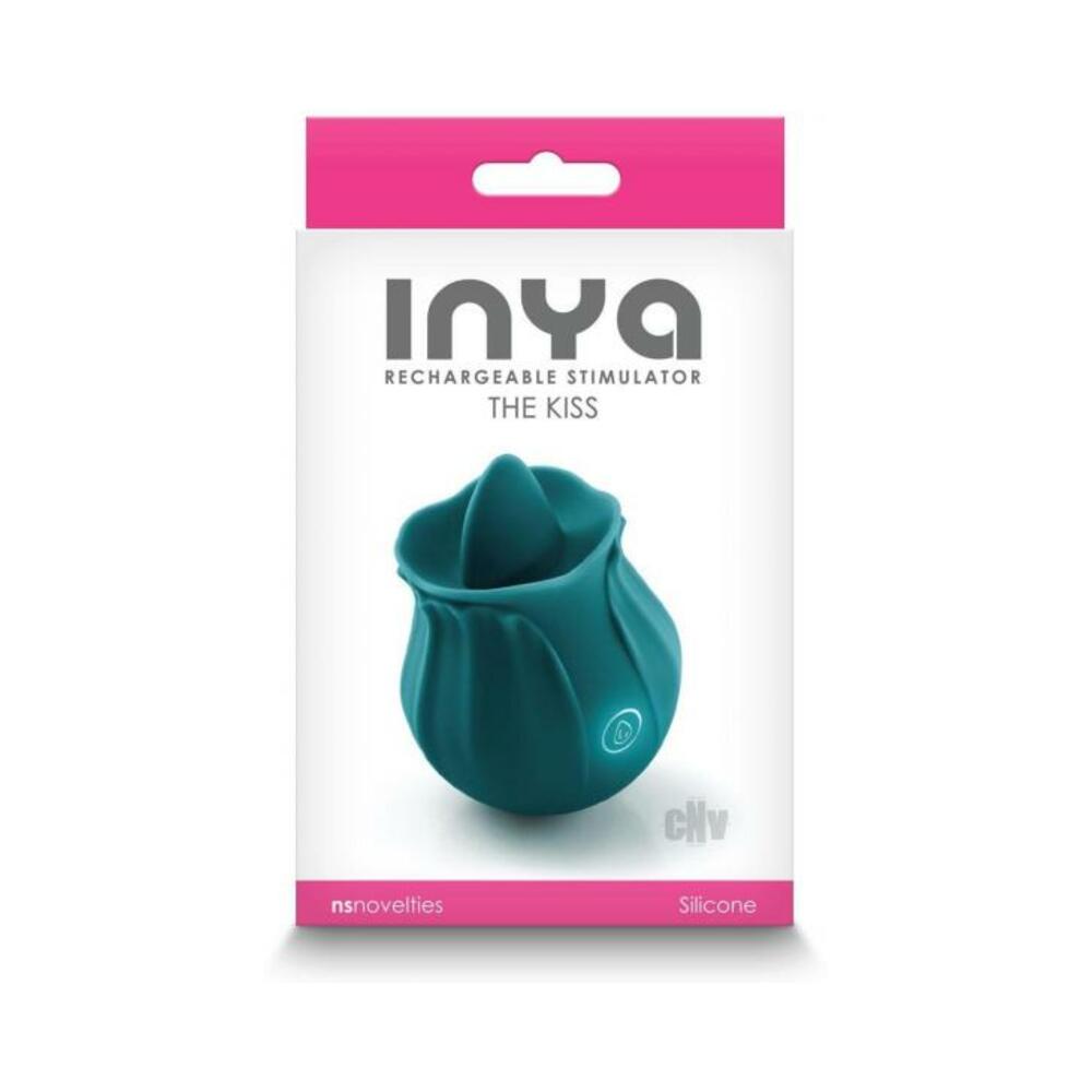 657447104374_1 Inya The Kiss Vibrator Dark Teal - Image 1