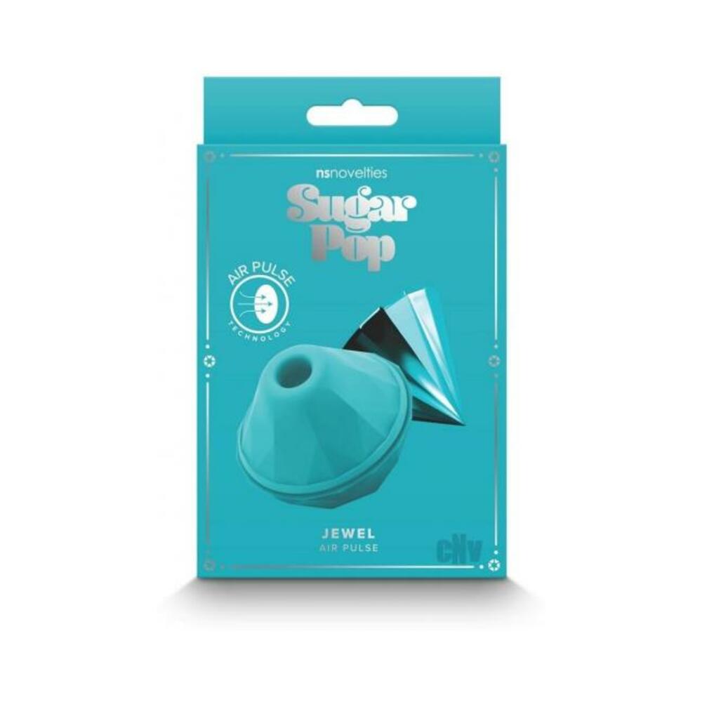 657447105593_1 Sugar Pop Jewel Air Pulse Toy Teal - Image 1