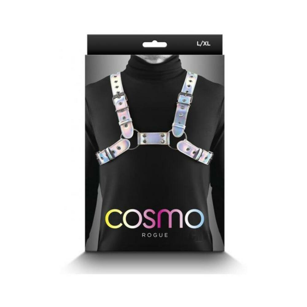 657447106644_1 Cosmo Harness Rogue Lg/xl Rainbow - Image 1
