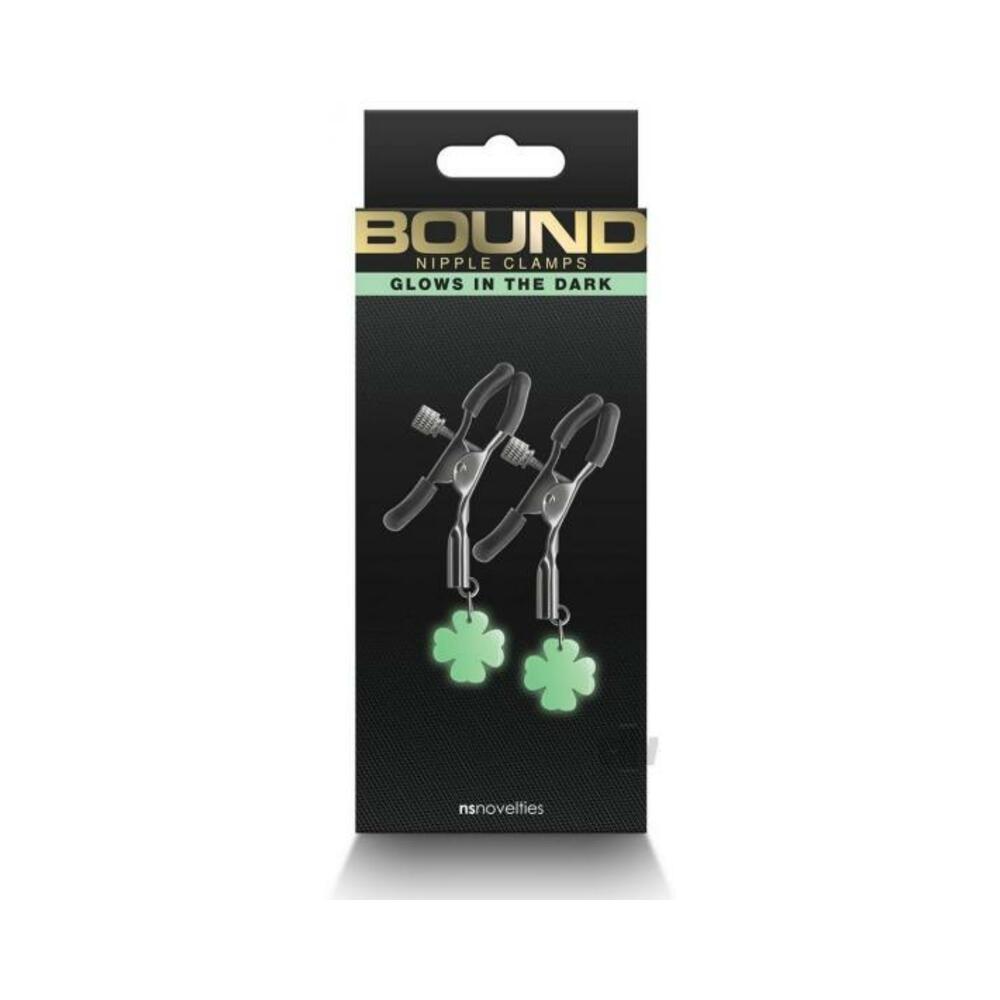 657447106798_1 Bound Nipple Clamps G4 Gunmetal - Image 1