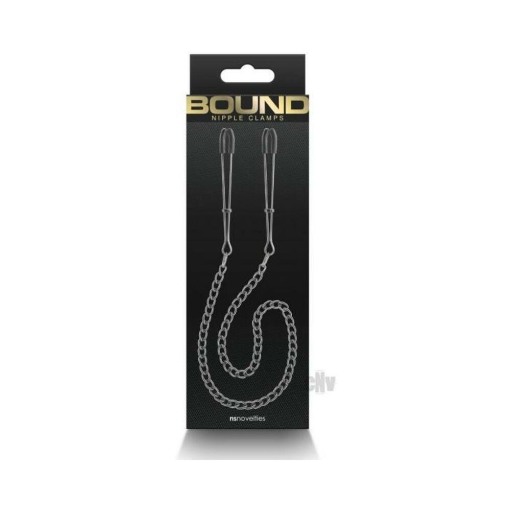 657447106927_1 Bound Nipple Clamps Dc3 Gunmetal - Image 1