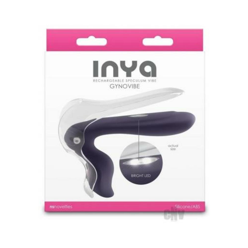 657447109454_1 Inya Gyno Vibe Speculum With Led Gray - Image 1
