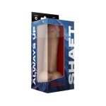 Shaft Model C Liquid Silicone Dong With Balls 9.5 In. Pine - Image 3
