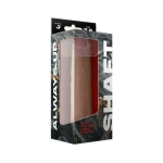 Shaft Model J Liquid Silicone Dong 7.5 In. Pine - Image 3