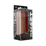 Shaft Model J Liquid Silicone Dong 6.5 In. Pine - Image 3