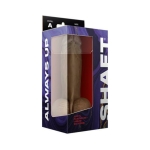 Shaft Model A Liquid Silicone Dong With Balls 8.5 In. Oak - Image 3