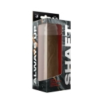 Shaft Model J Liquid Silicone Dong 8.5 In. Oak