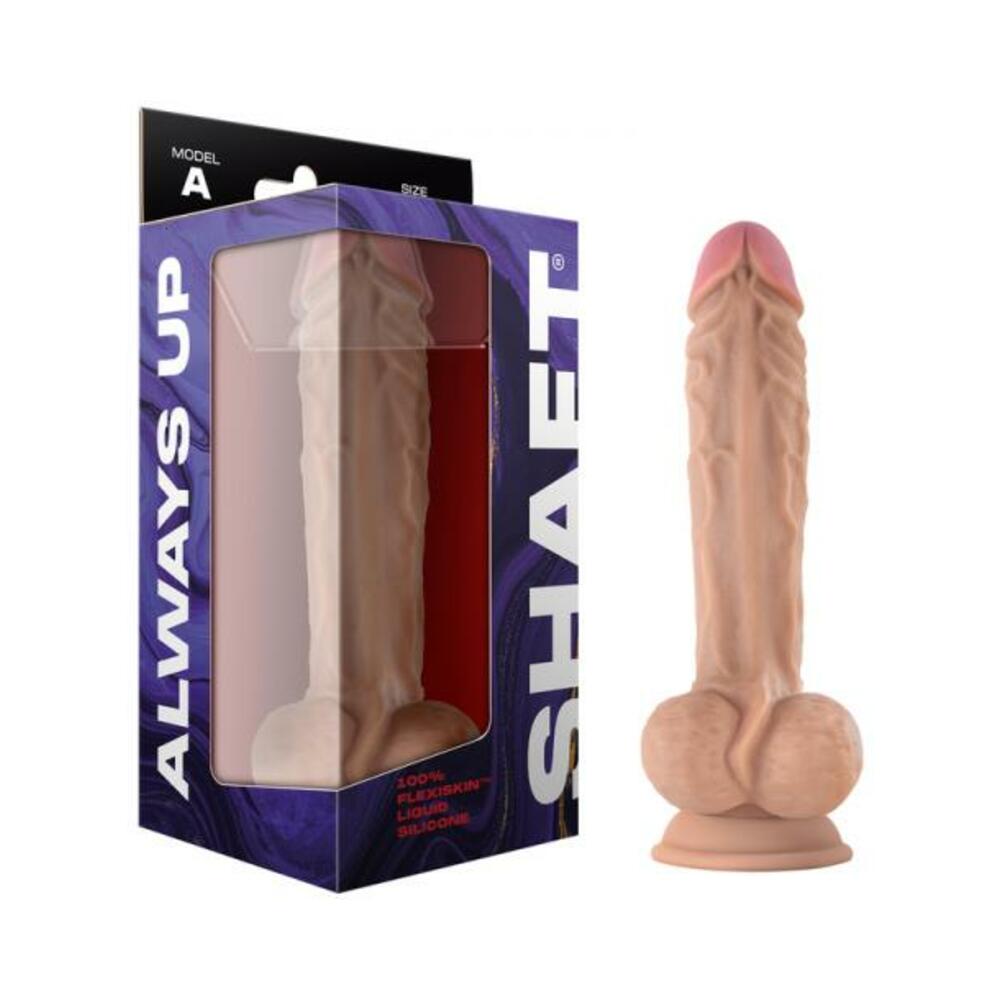 663546906559_1 Shaft Model A Liquid Silicone 10.5 In. Dildo With Balls Pine - Image 1