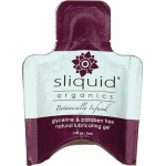 Sliquid organics natural lubricating gel - .17 oz pillow