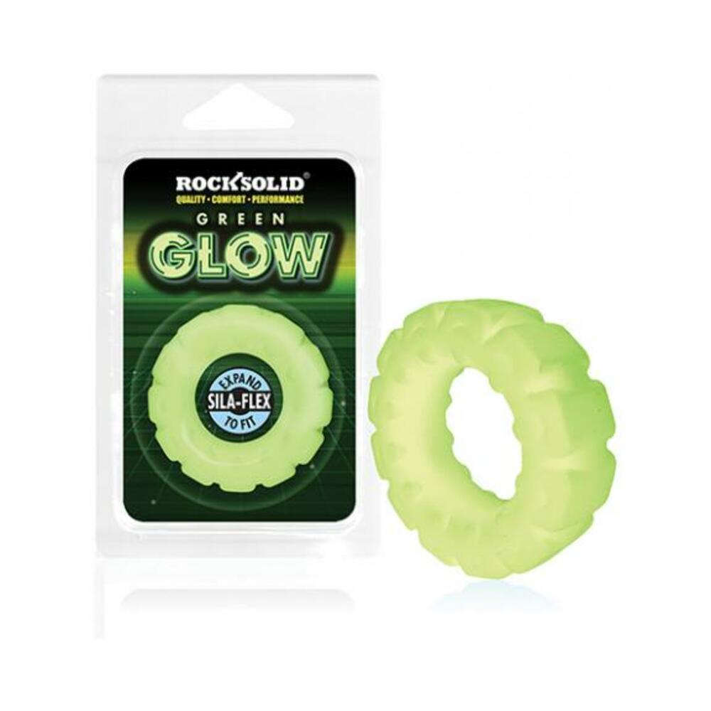 6768903846944_1 Rock Solid Sila-flex Glow-in-the-dark The Tire C-ring Green - Image 1
