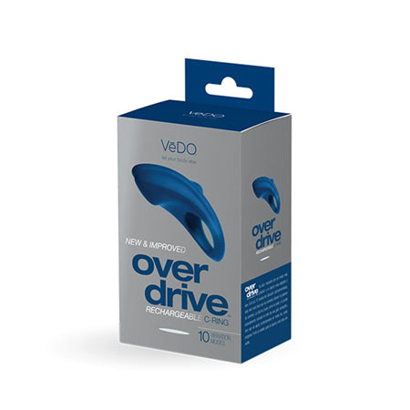 67795 VeDO Overdrive Plus Rechargeable C Ring - Midnight Madness - Image 1