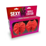 Sexy Af Nipple Couture Red Bows Pasties