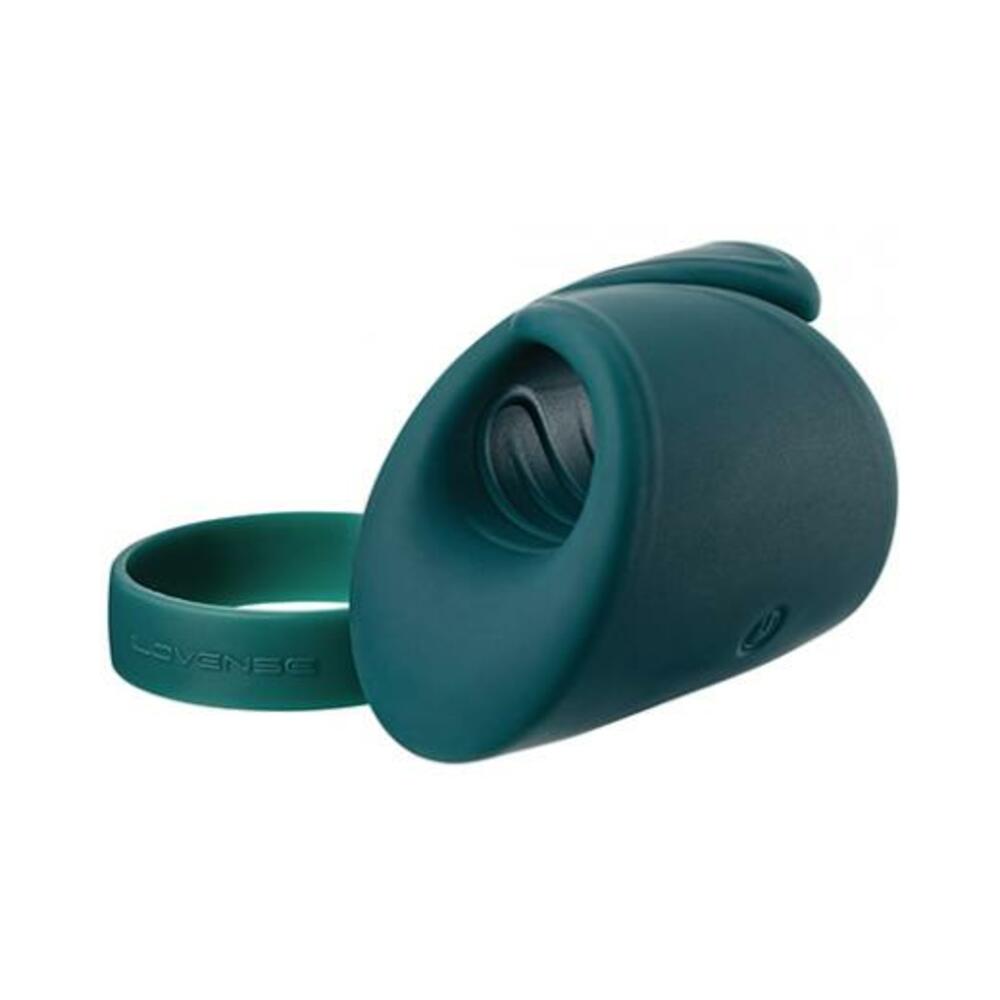 6972677430043_1 Lovense Gush App-compatible Handsfree Masturbator Teal - Image 1