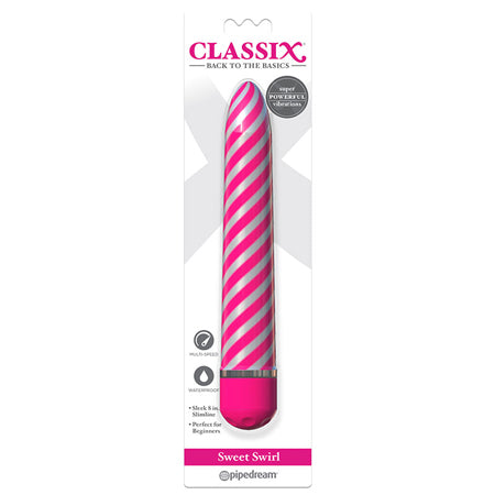 69779 Sweet Swirl Vibrator Pink - Image 1