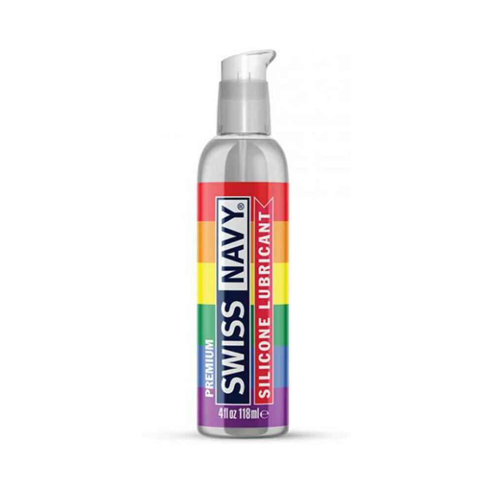 699439007539_1 Pride Edition Silicone Lubricant - 4oz Pump - Image 1