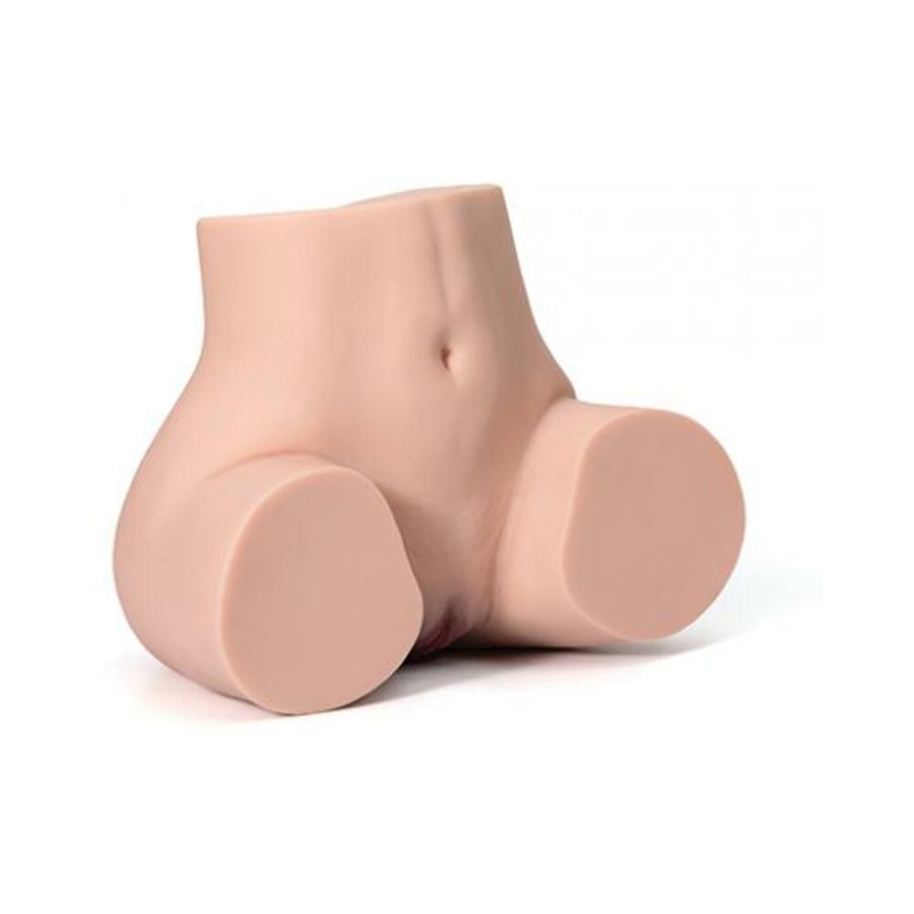 710022366014_1 Peach Realistic Butt W/vagina Anal Sex Doll Torso - Image 1