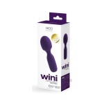 Vedo Wini Rechargeable Mini Wand Deep Purple - Image 2