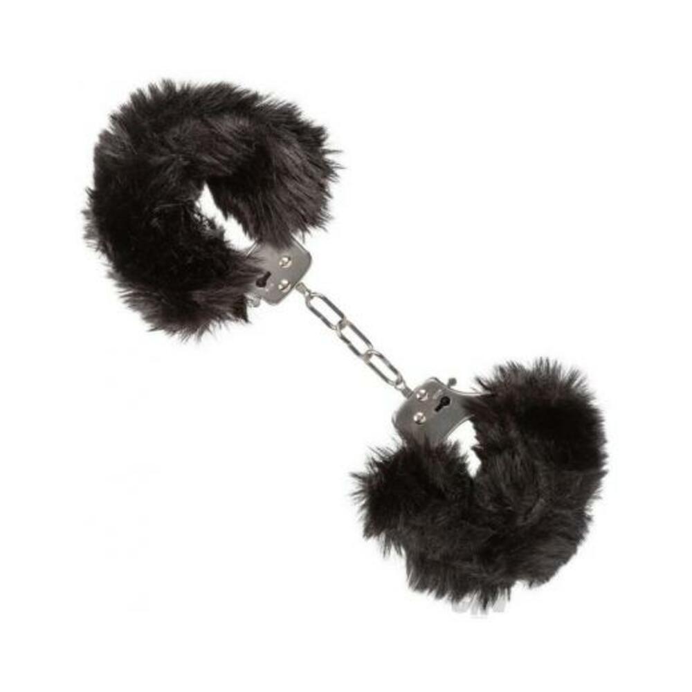 716770102690_1 Ultra Fluffy Furry Cuffs Black - Image 1