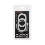 Alpha Liquid Silicone Commander Cock Ring - Natural