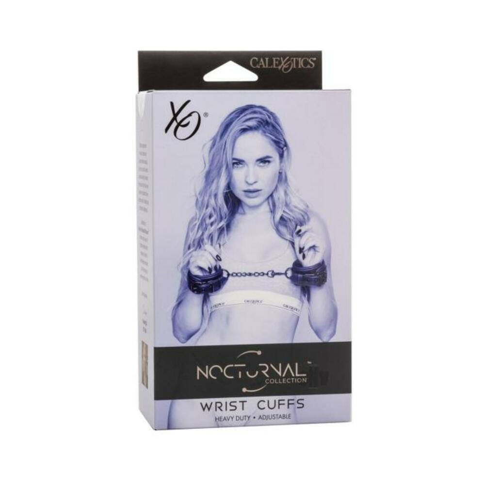 716770108425_1 Nocturnal Collection Detachable Adjustable Wrist Cuffs - Black - Image 1