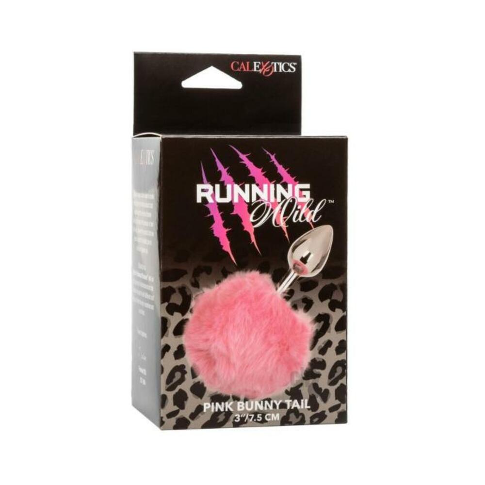 716770109194_1 Running Wild Pink Bunny Tail Anal Probe - Image 1