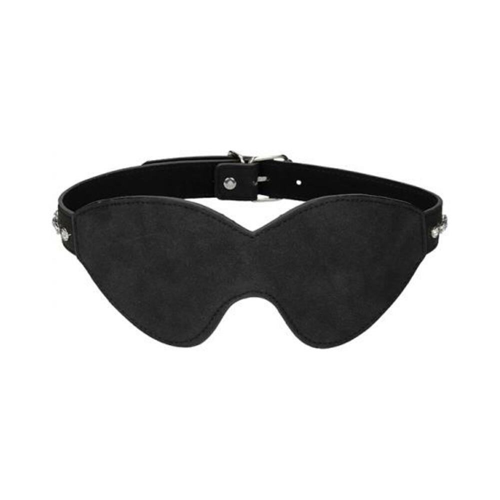7423522543573_1 Ouch Diamond Studded Eye Mask - Black - Image 1