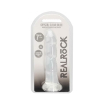 Realrock Non Realistic Dildo W Suction Cup 7in Transparent - Image 2