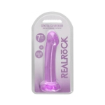 Shots Realrock Crystal Clear 7" Dildo  - Purple - Image 2