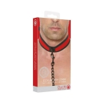 Ouch Neoprene Collar W/leash Red - Image 2