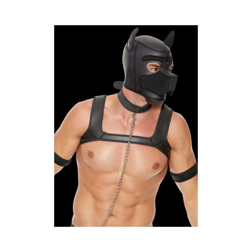 7423522586570_1 Ouch Neoprene Puppy Kit S/m Black - Image 1