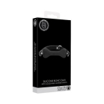 Shots Ouch Puppy Play Silicone Bone Gag - Black - Image 2